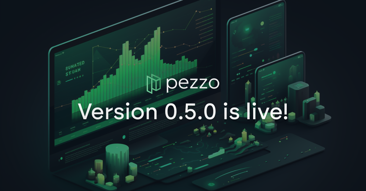 Pezzo v0.5: Dashboards, Caching, Python Client, and More!